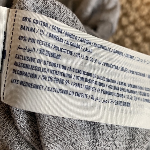 Abercrombie & Fitch Henley long sleeve two tone boys 13-14 - Picture 9 of 9